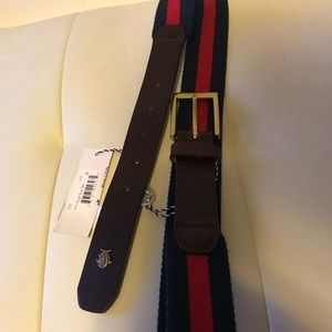 NWT Men’s Southern Tide Belt Size 30 Blue Red
